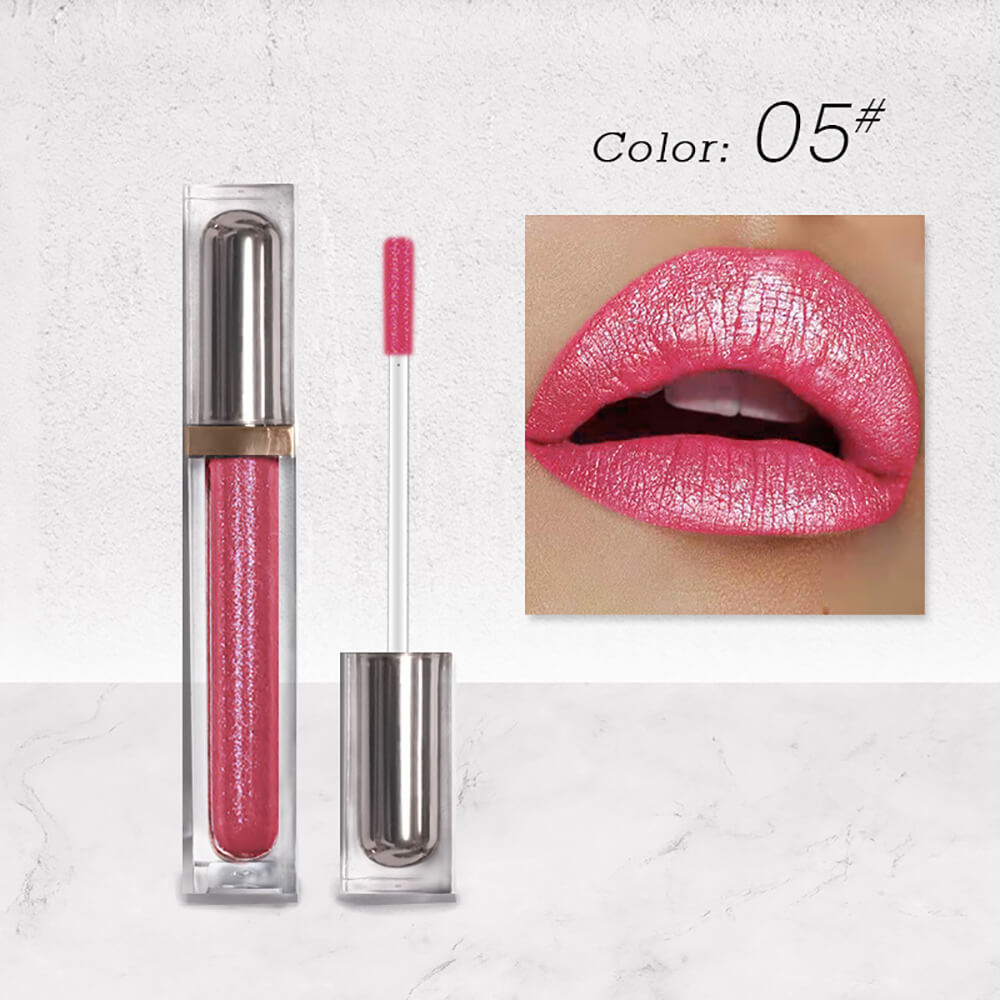 6 color matte liquid lipstick metallic chameleon long lasting waterproof