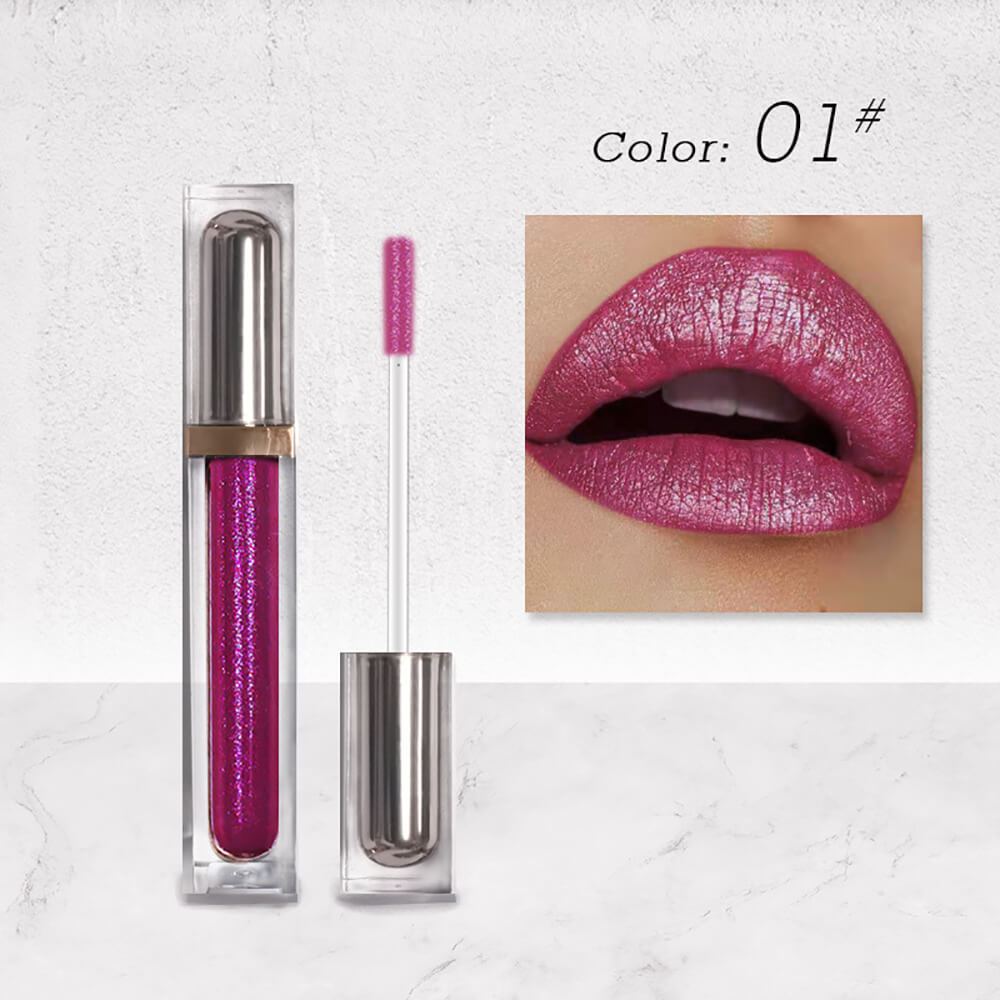 6 color matte liquid lipstick metallic chameleon long lasting waterproof