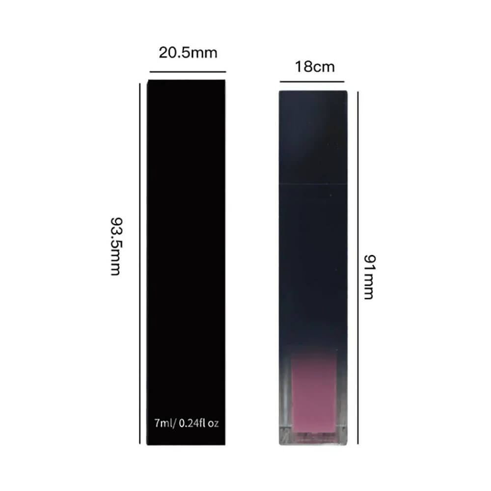 8 color liquid lipstick matte nonstick gradient tube