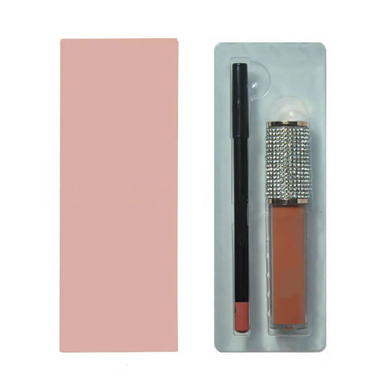 20 color matte lipstick lip liner kit diy lipstick set non-stick long lasting