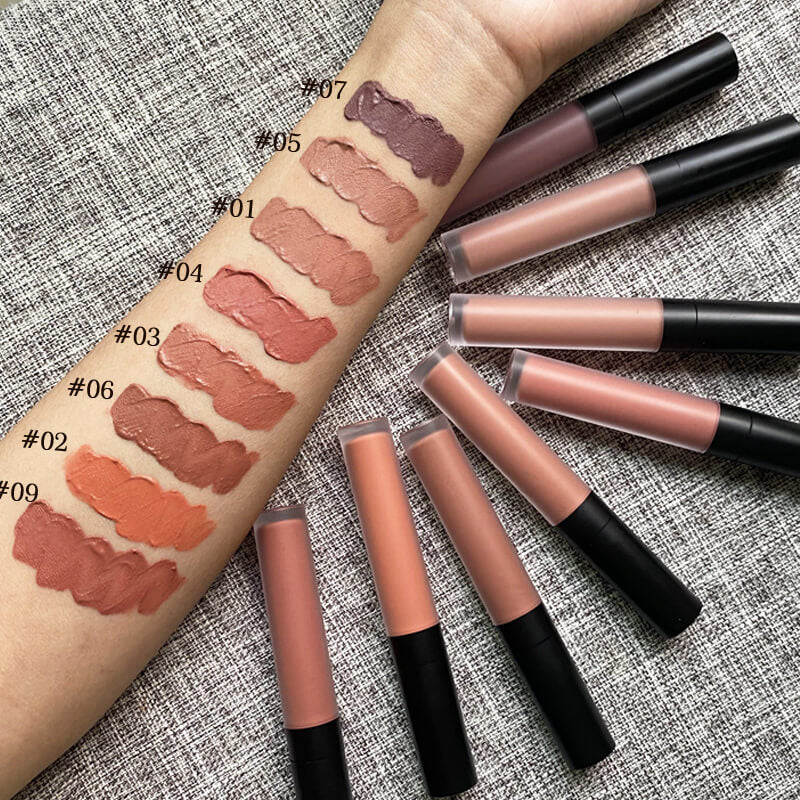 24 color matte liquid lipstick velvet lip gloss moisturizing long lasting