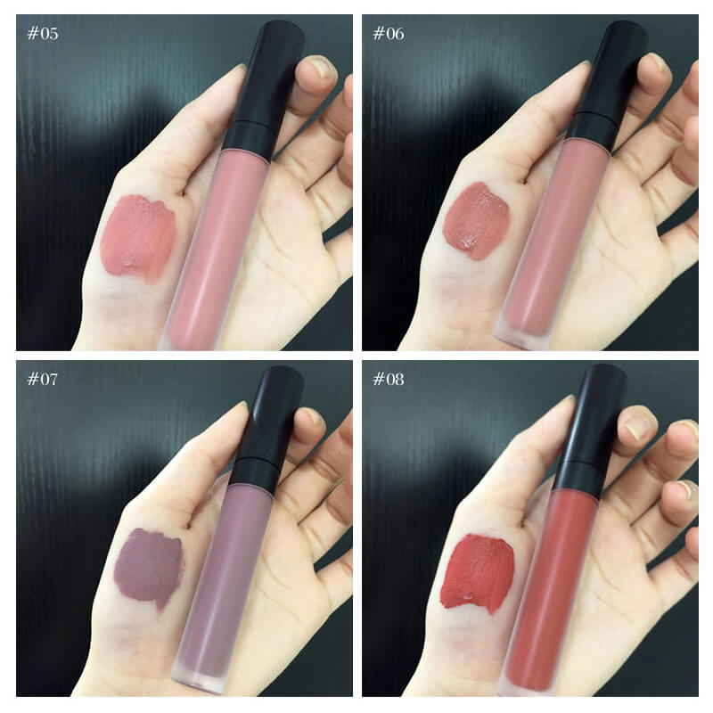 24 color matte liquid lipstick velvet lip gloss moisturizing long lasting