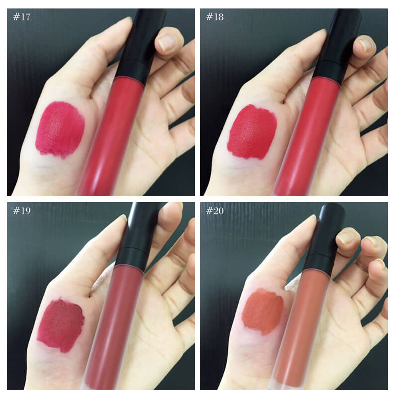 24 color matte liquid lipstick velvet lip gloss moisturizing long lasting