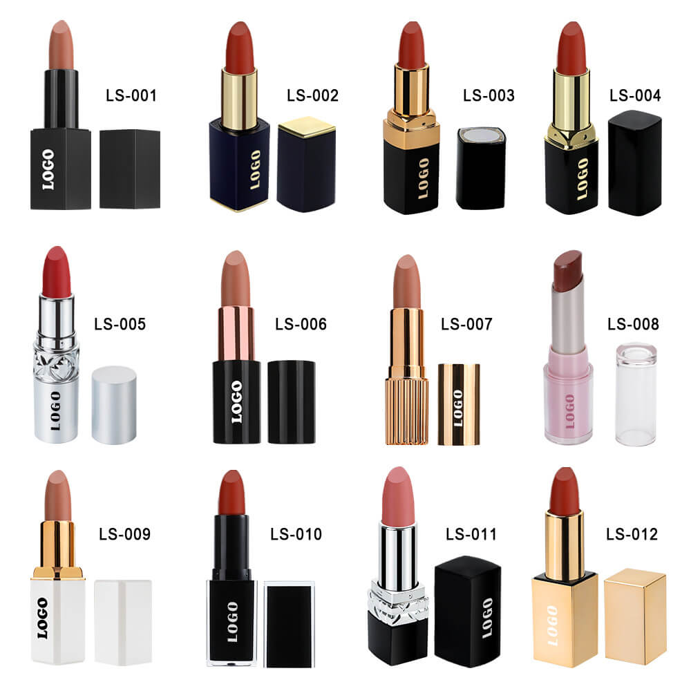 24 color matte lipstick cream waterproof long lasting silver tube