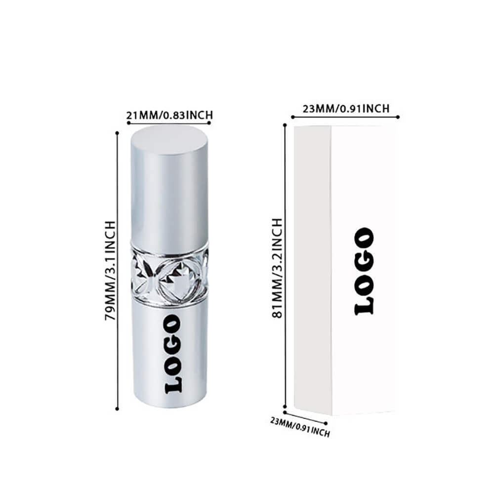 24 color matte lipstick cream waterproof long lasting silver tube