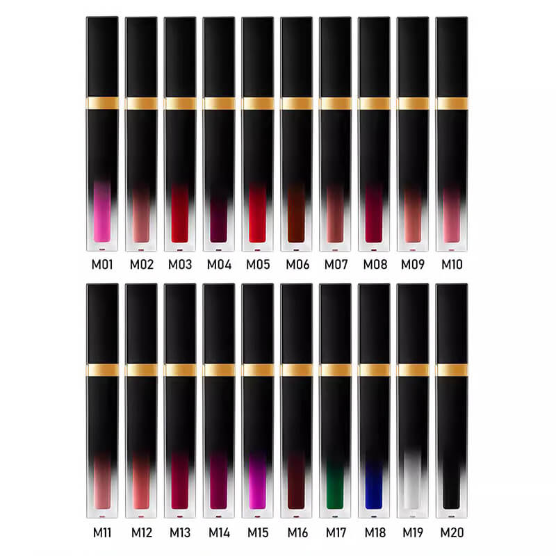 20 color liquid lipstick matte not stick long lasting waterproof