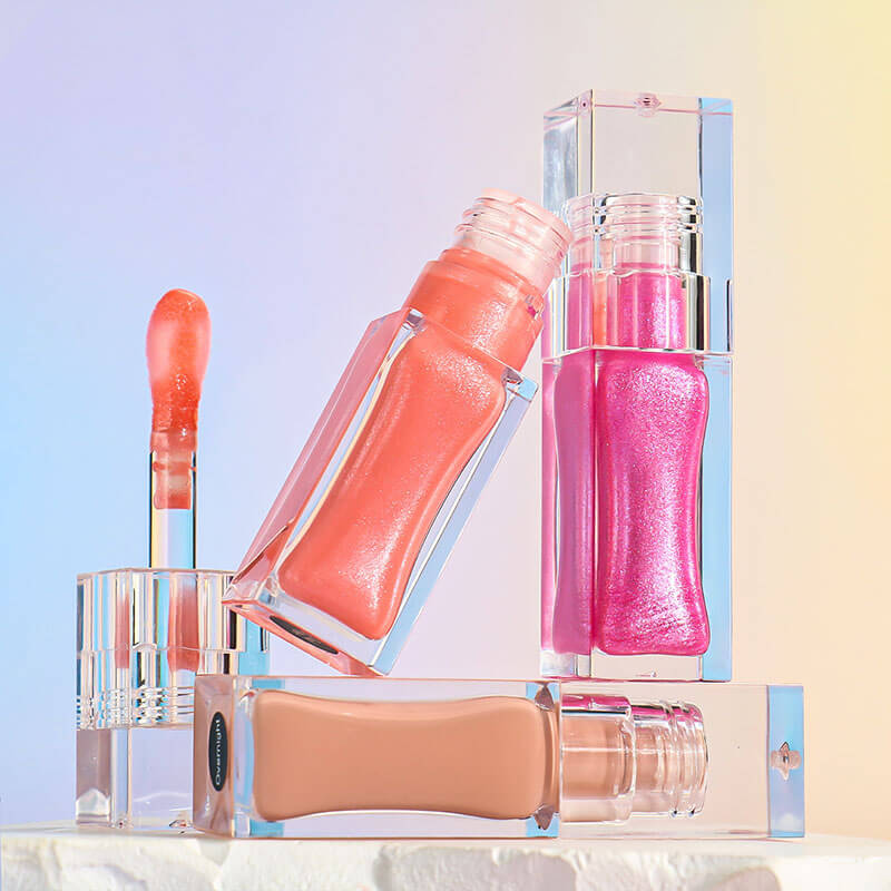 40 color matte liquid lipstick long lasting non-stick vegan clear tube (Color 31-40)