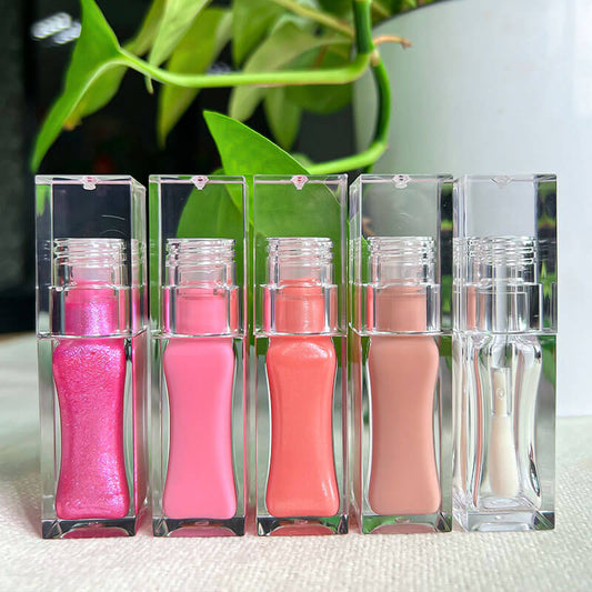 40 color matte liquid lipstick long lasting non-stick cruetly free clear tube