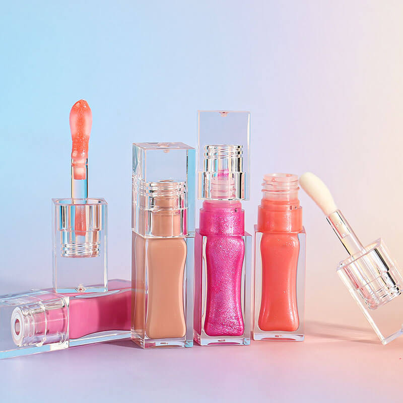 40 color matte liquid lipstick long lasting non-stick vegan clear tube (Color 31-40)