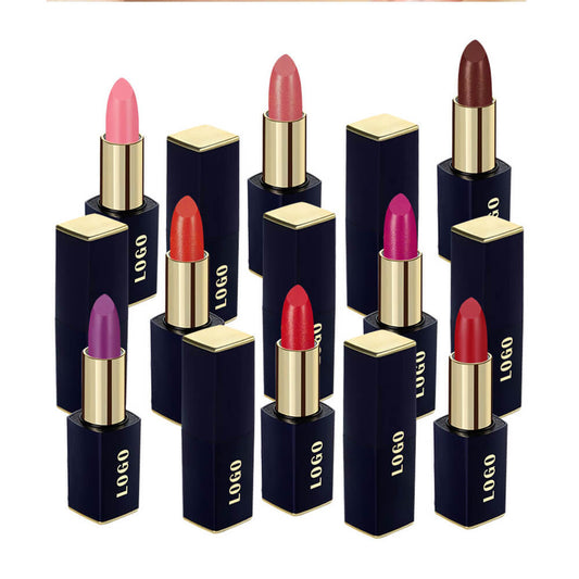 24-Color Matte Lipstick Nude Lip Plumping Long-Lasting Moisturizing Vegan