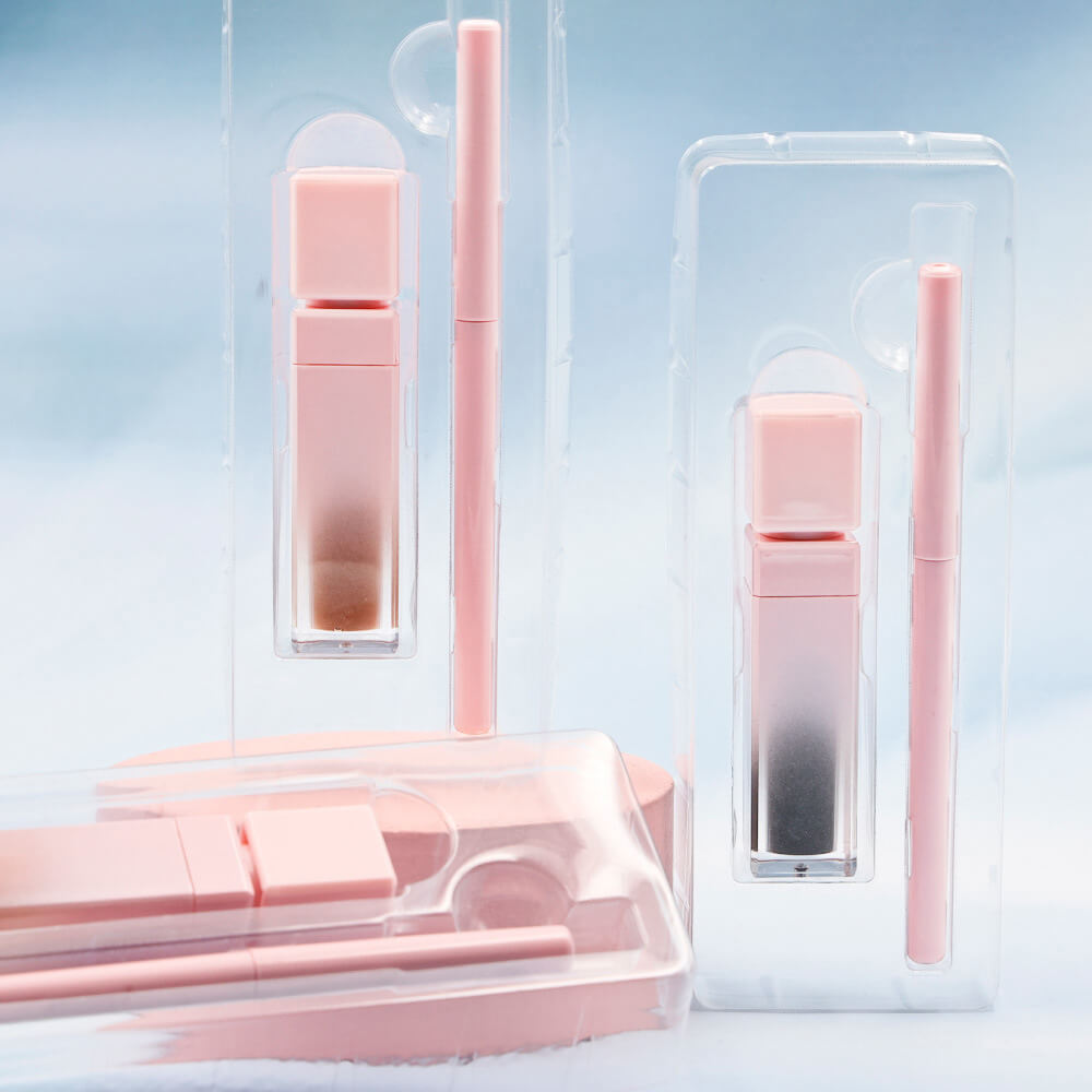 16 color pink liquid lipstick lip liner set matte waterproof long lasting