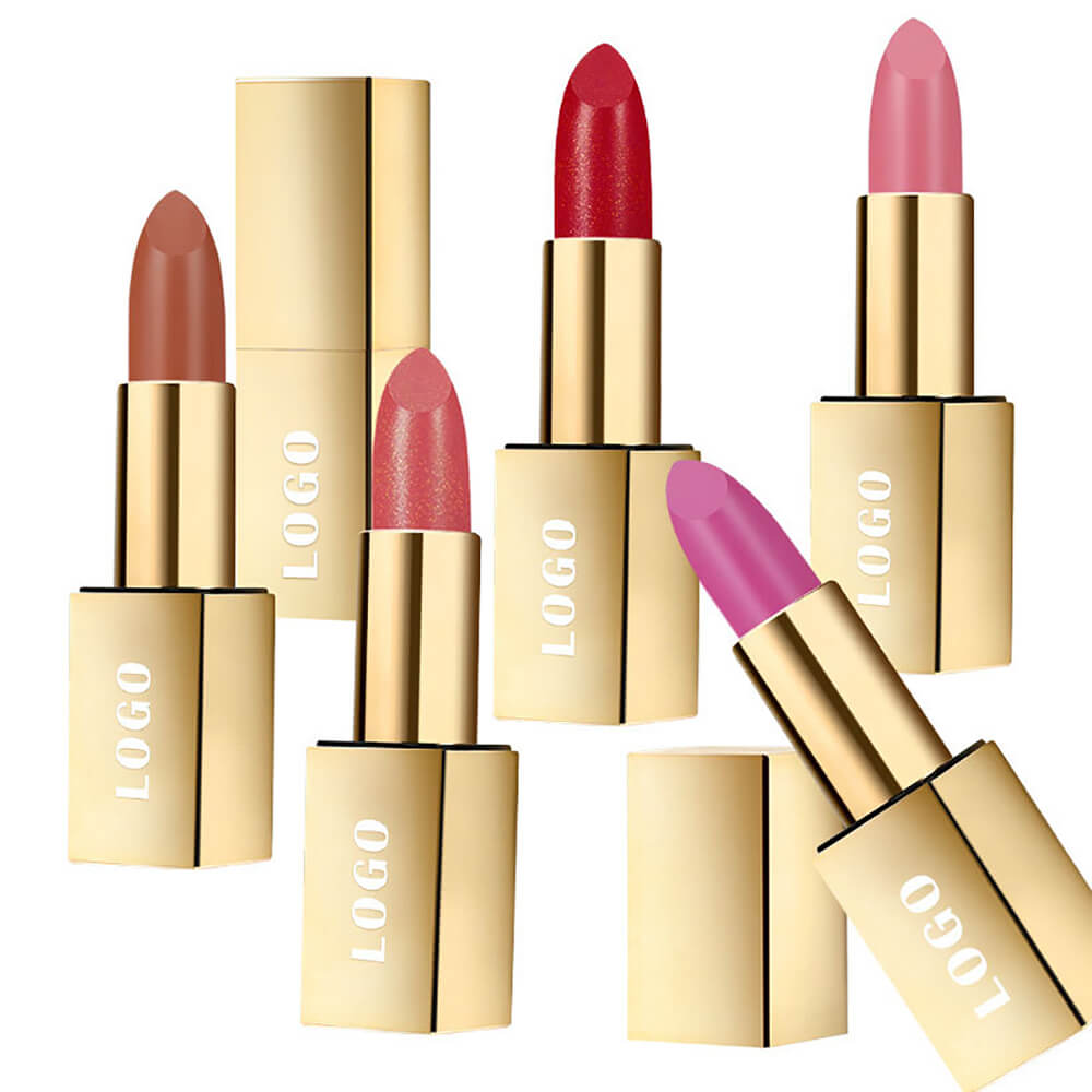 16 color glitter lipstick plumping hydrating long-lasting shimmer lipstick