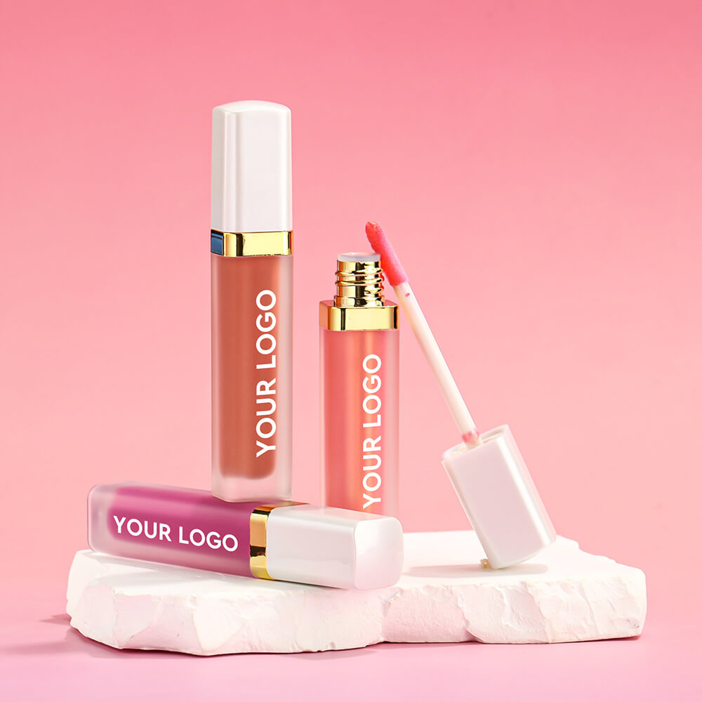 40 color matte liquid lipstick waterproof long lasting white tube (color 31-40)