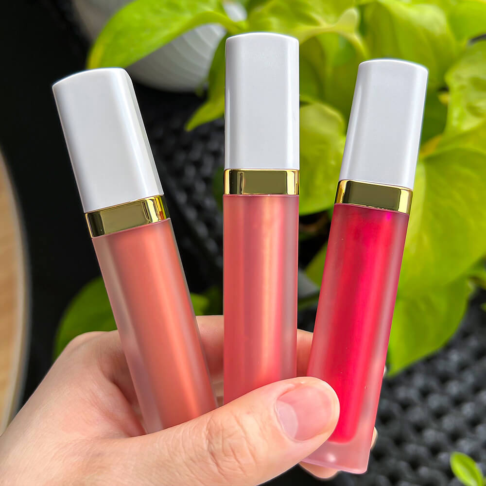 40 color matte liquid lipstick waterproof long lasting white tube (color 31-40)