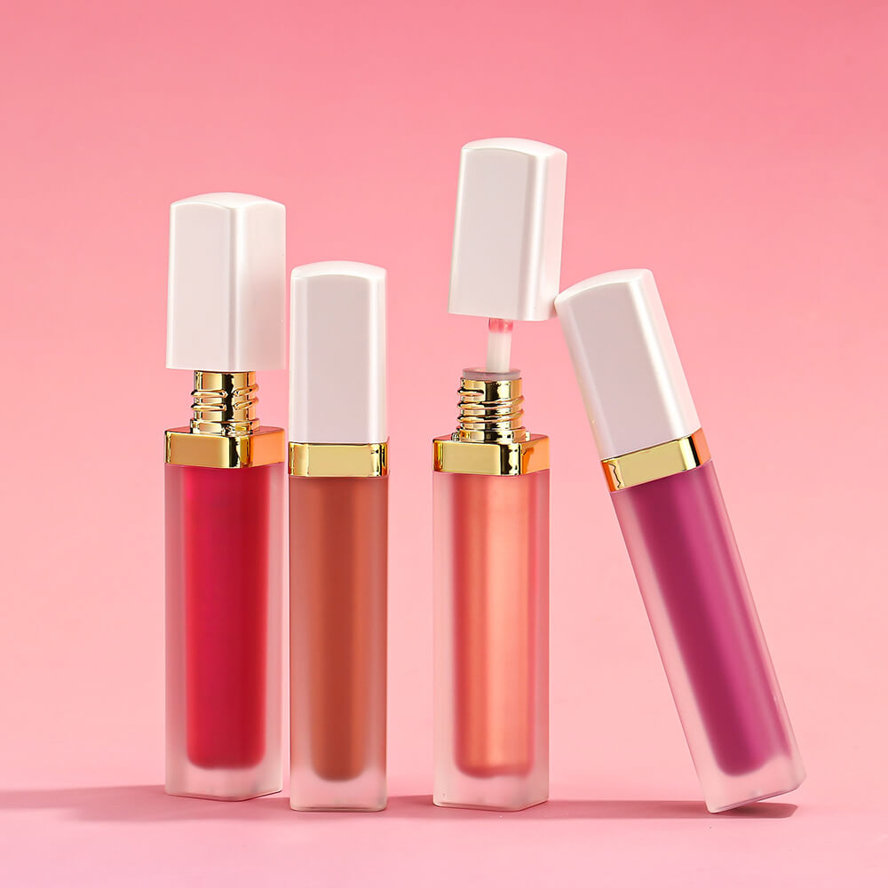40 color matte liquid lipstick waterproof long lasting white tube (color 31-40)