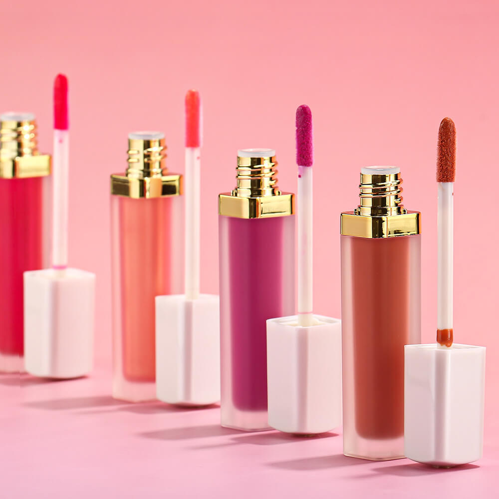 40 color matte liquid lipstick waterproof long lasting white tube (color 31-40)