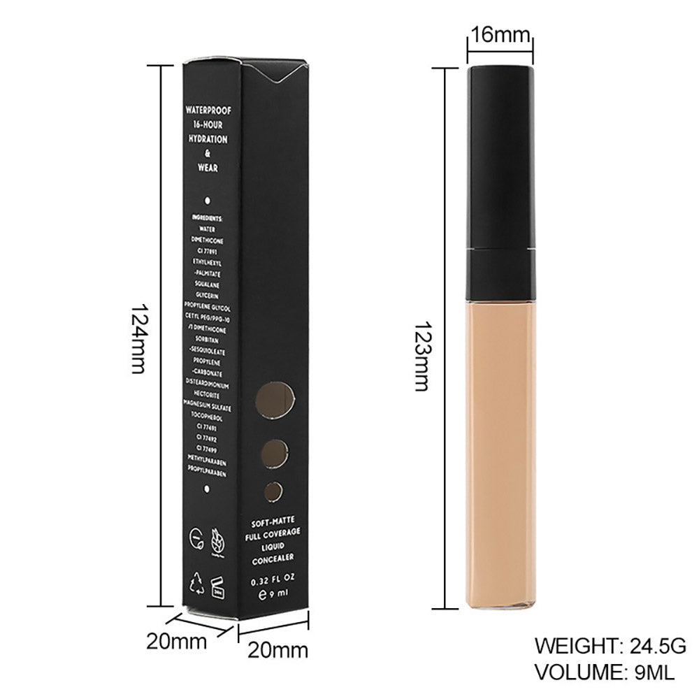 6 Color Liquid Concealer Contour Stick Waterproof Full Coverage Print Your Logo