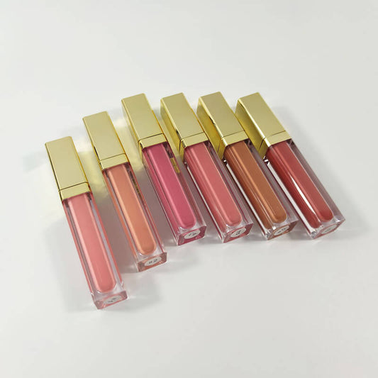 30 Color Matte Liquid Lipstick Long Lasting Waterproof Gold Tube