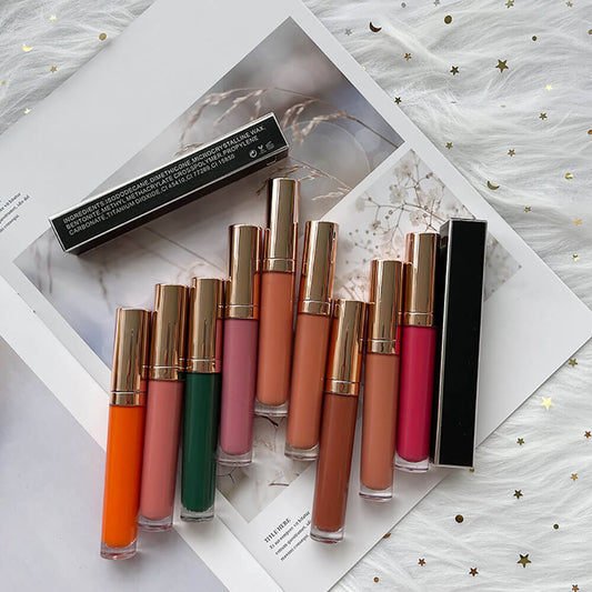 125 Colors Matte Liquid Lipstick Non-Stick Waterproof Long Lasting Print Your Logo