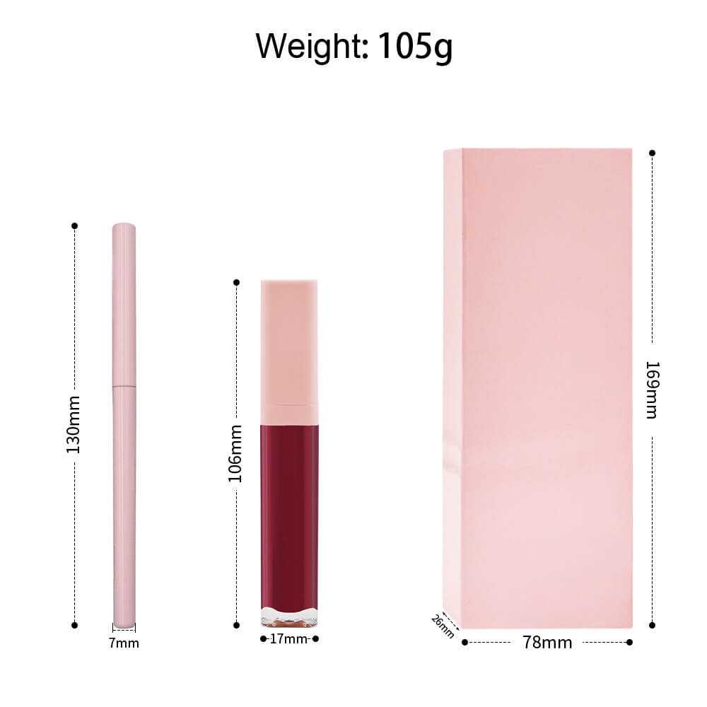 16 color 2 in 1 matte liquid lipstick lip liner set long lasting high pigment