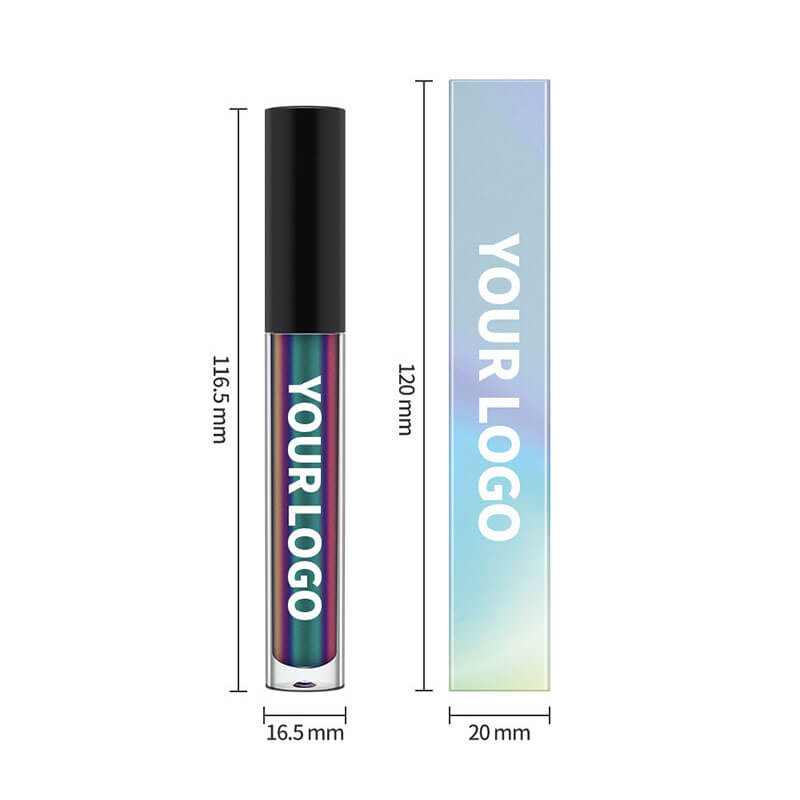 Mermaid lip gloss chameleon lip glaze eyeshadow glitter gloss