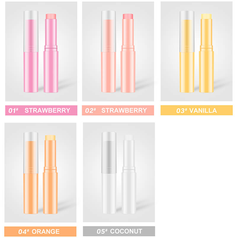 5 flavor lip balm hydrating vaseline honey fruity lip care