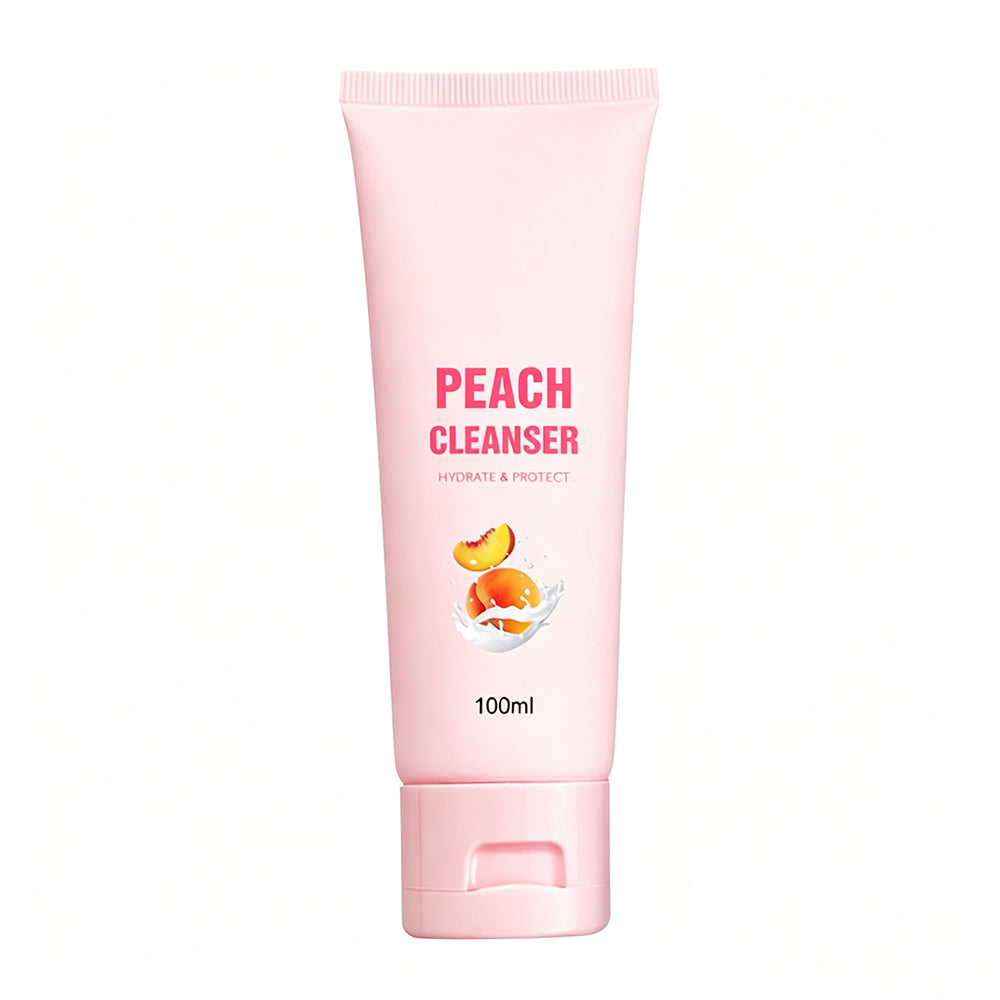 Peach Cleanser Deep Cleansing Fruit Hydrating Moisturizing Cruelty Free 100ml