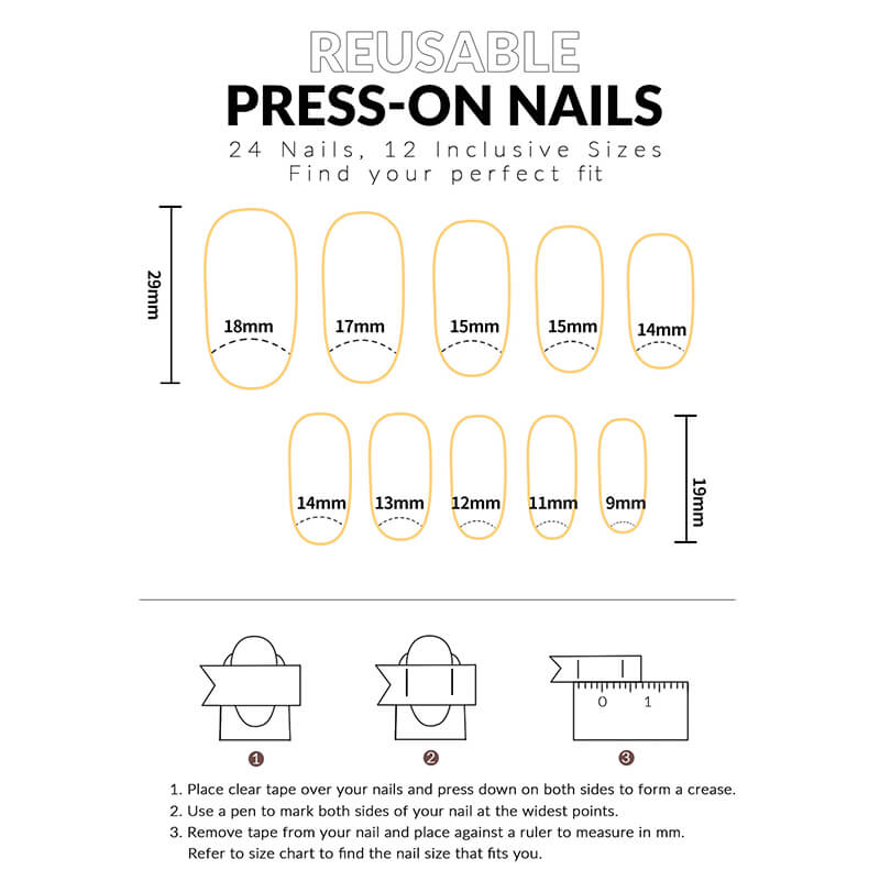Press on nails fake nails art accessories nail decorate