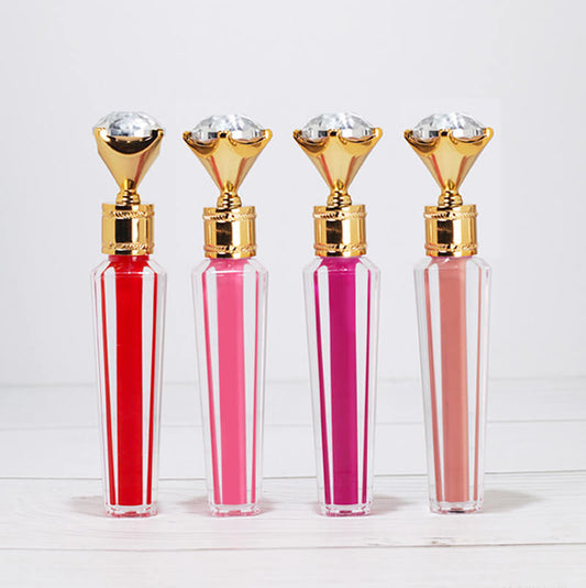 39 color lip gloss nude lip tint high pigmented waterproof long lasting gold tube