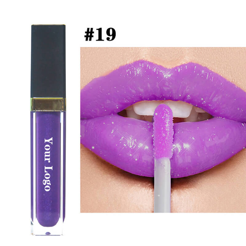 64 color lip gloss nude shimmer high pigmented mirror tube (color 1-32)