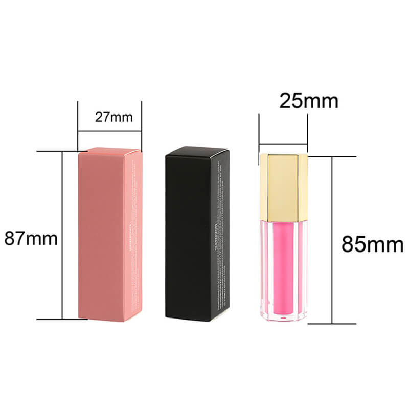 40 color lip gloss lip tint nude shimmer long lasting sweet scent gold tube