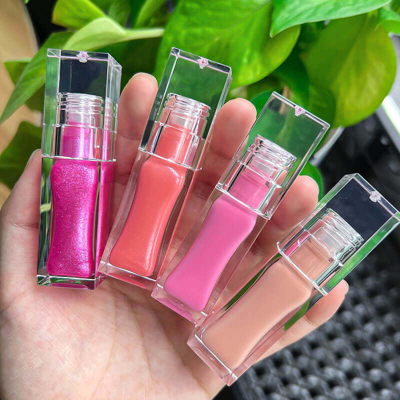 40 color lipgloss nude shimmer long lasting high pigmented clear tube (color 31-40)