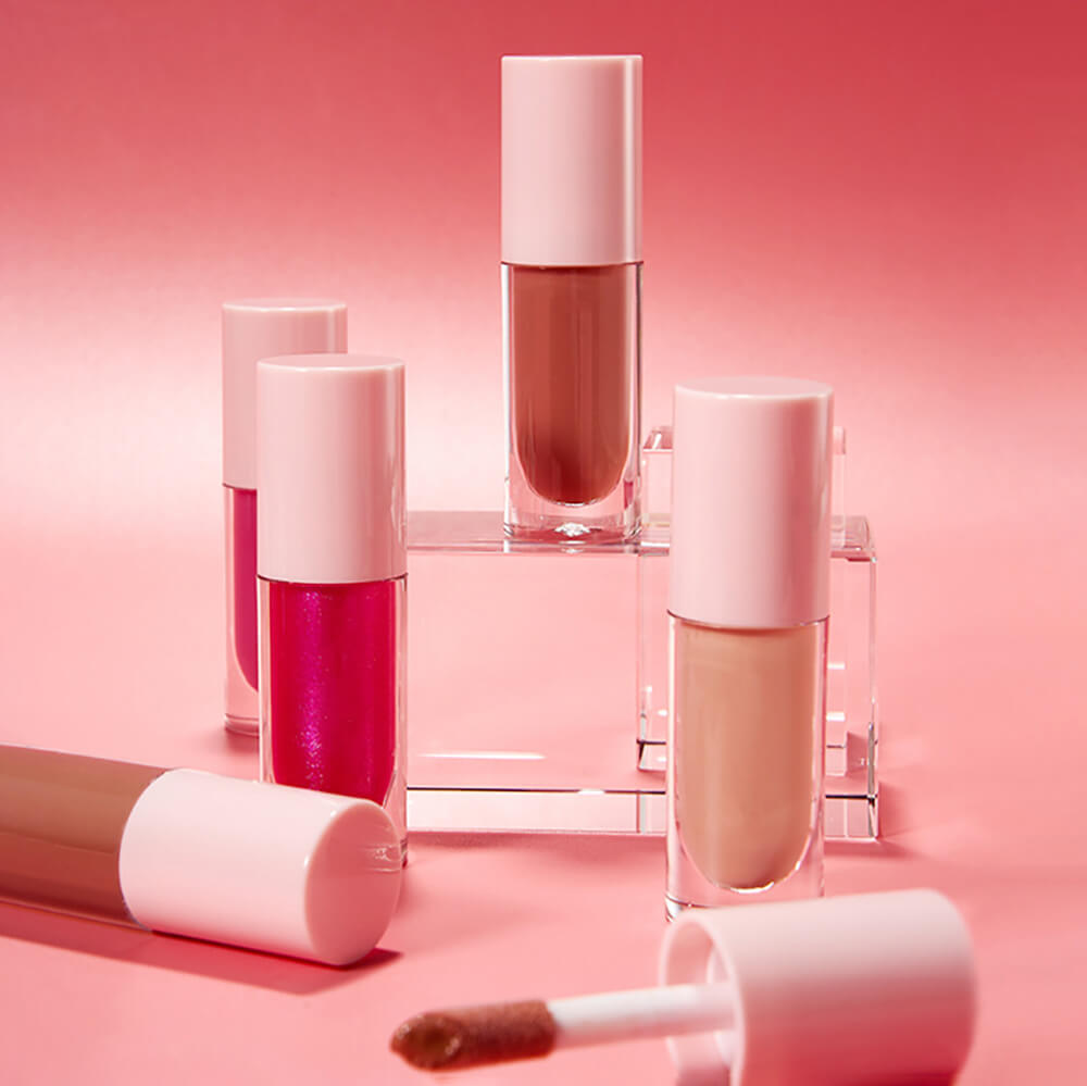 16 color nude lip gloss moisturizing lip glaze high pigment vegan
