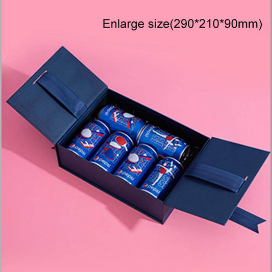 Enlarge makeup gift box kraft perfume packaging Jewelry festival box