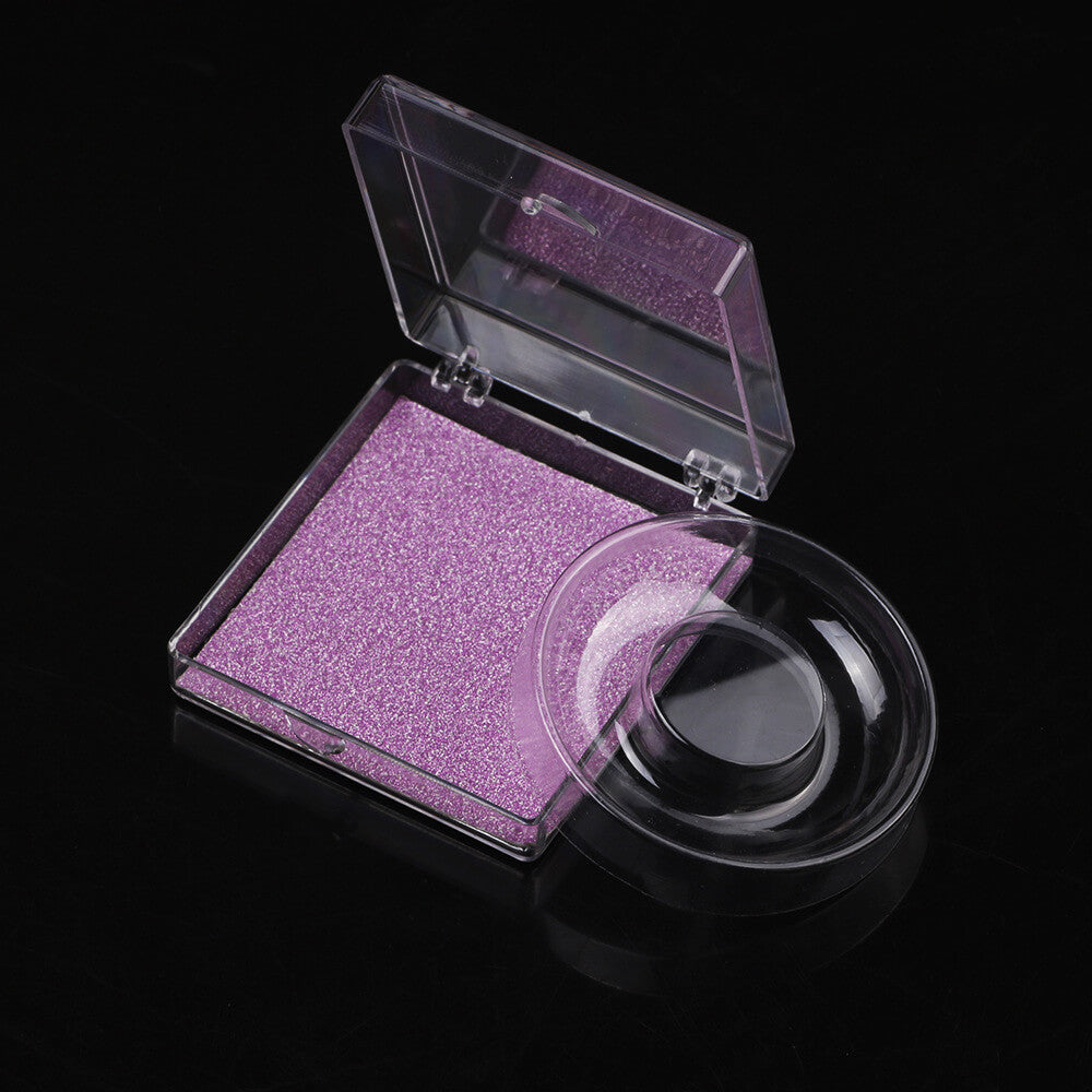 13 color square eyelash box empty packaging box thickened single pair