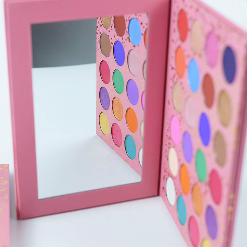 24 color eyeshadow palette pink colorful high pigmented