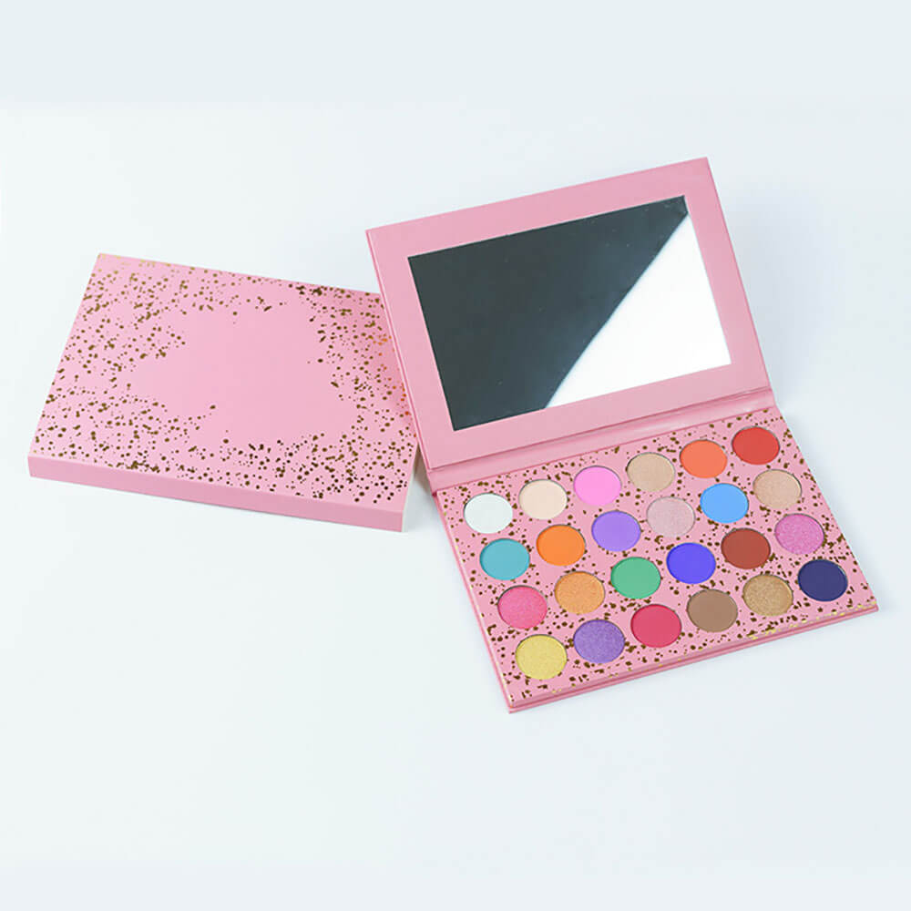 24 color eyeshadow palette pink colorful high pigmented