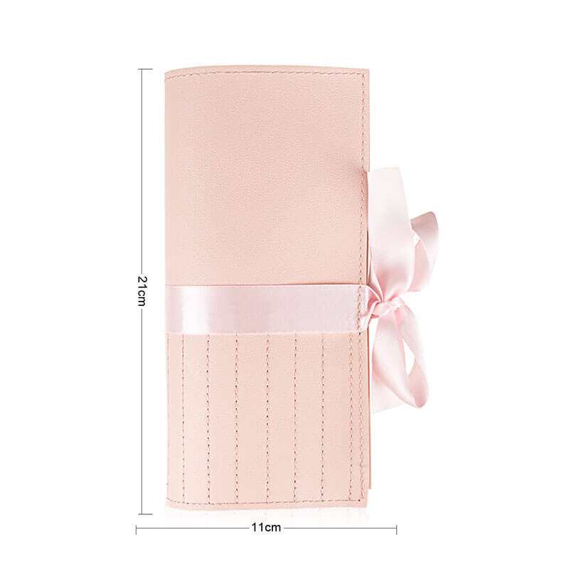 11 pcs pink makeup brush set soft brushes portable beauty tool