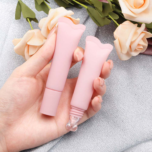24 Color Peptide Lip Gloss Moisturizing Hydrating Lip Cream Squeeze Tube