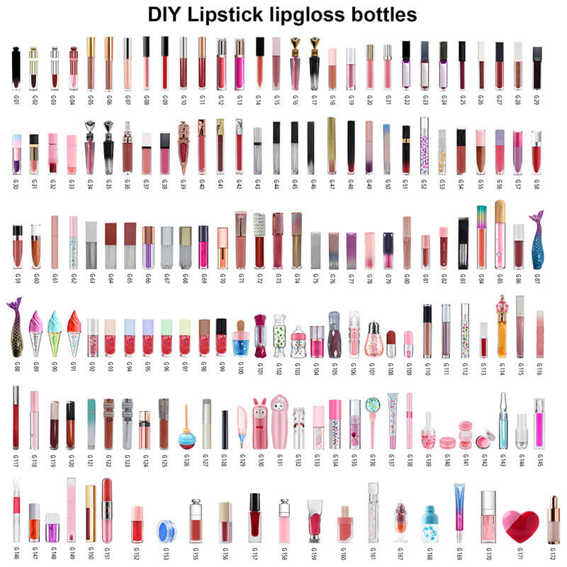 DIY your own matte lipstick nude lipgloss glitter lip gloss lip tint