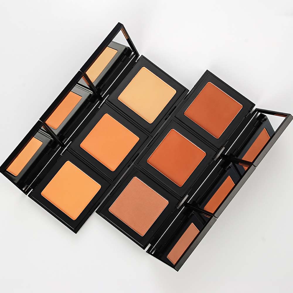 10 color concealer matte finish compact powder long lasting