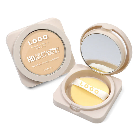 22-Shade Compact Setting Powder Conceal Waterproof Oil-Control Long-Lasting