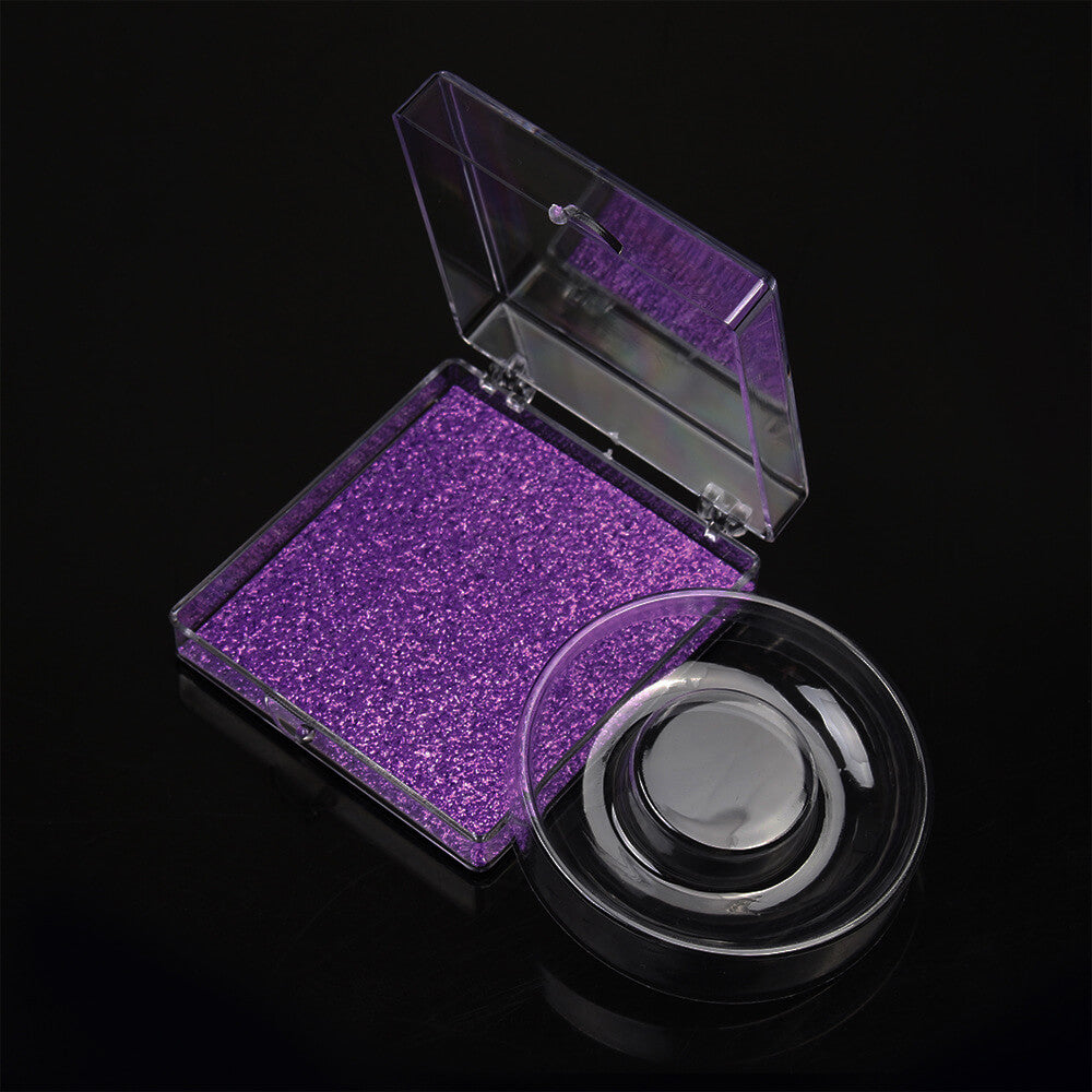 13 color square eyelash box empty packaging box thickened single pair