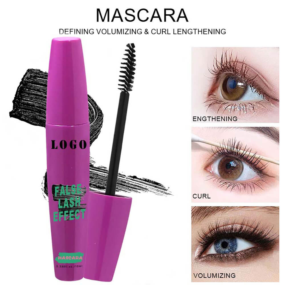 Black Mascara Full Volume Curling Waterproof Long-Lasting Thickening Lengthening