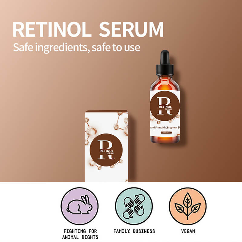 Face serum retinol anti aging remove dark spot nourishing hyaluronic acid 30ml