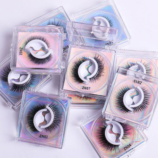 Self-adhesive eyelashes handmade false eyelash grafted lash natural