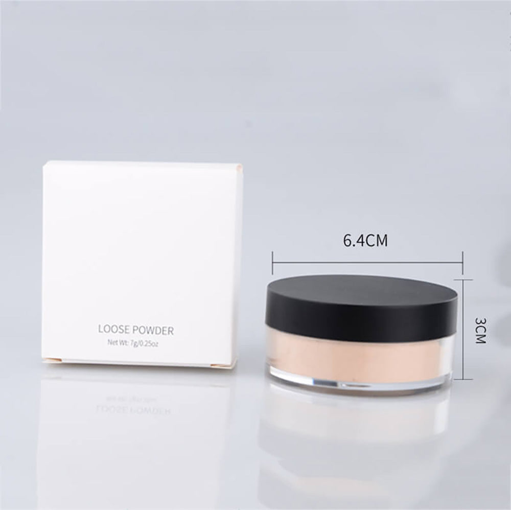 8 Color Loose Setting Powder Face Brighten Oil Control Natural Waterproof Vegan