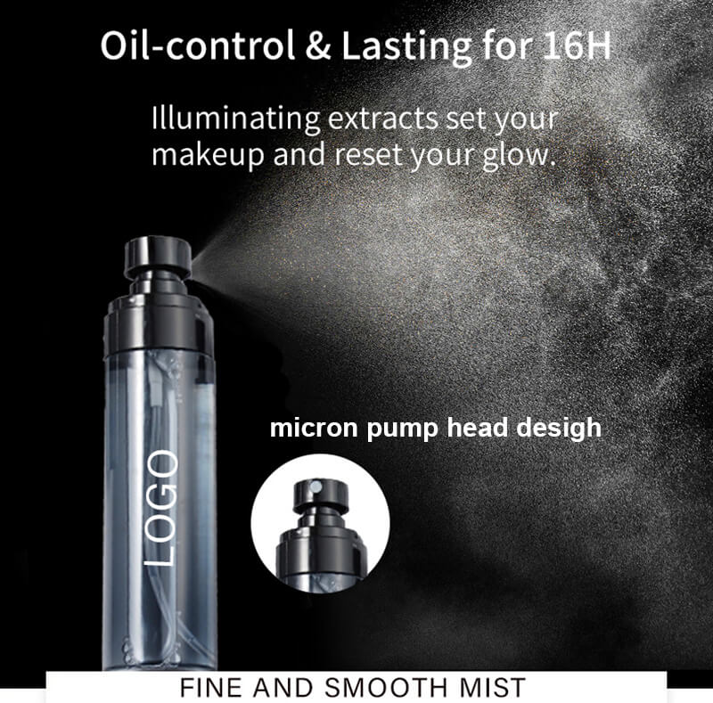 Setting spray oil control makeup water long lasting vegan 100ml