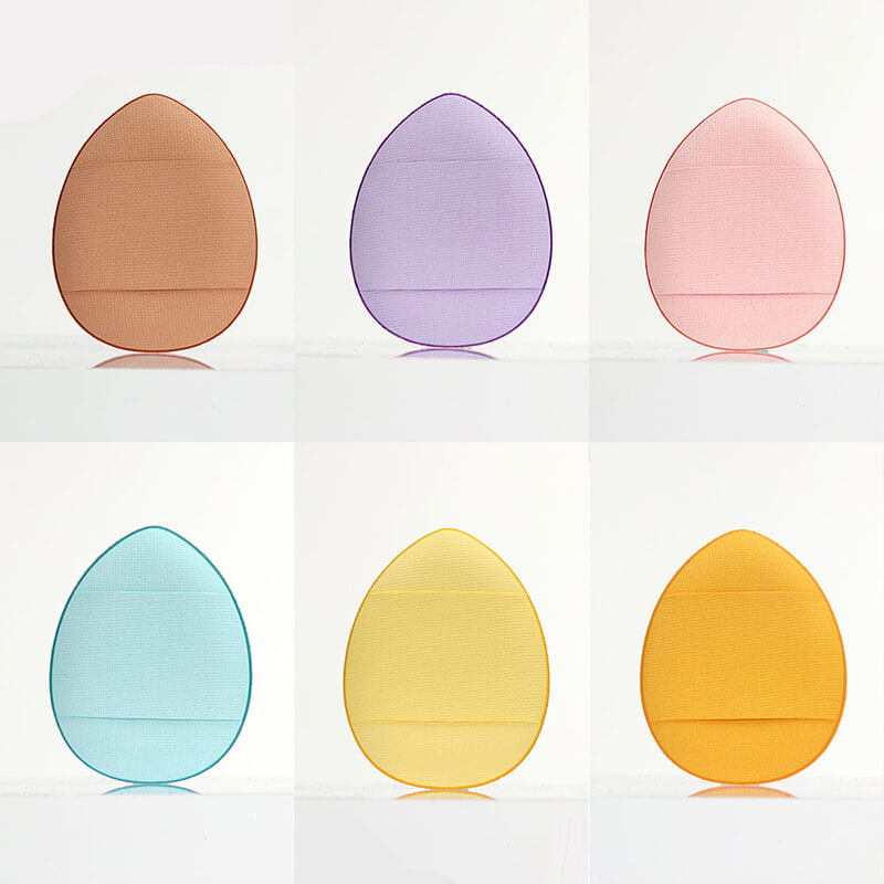 10 pcs small powder puff makeup sponge air cushion puff rectangle box