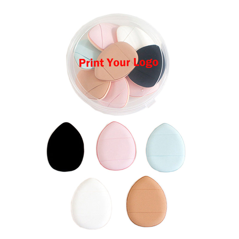 10 pcs small powder puff makeup sponge air cushion puff set